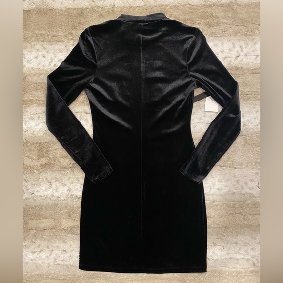 NWT💕Xtraordinary Lon Sleeve Mock Neck Rhinestone Trim Pullover Dress Size S - Picture 12 of 12